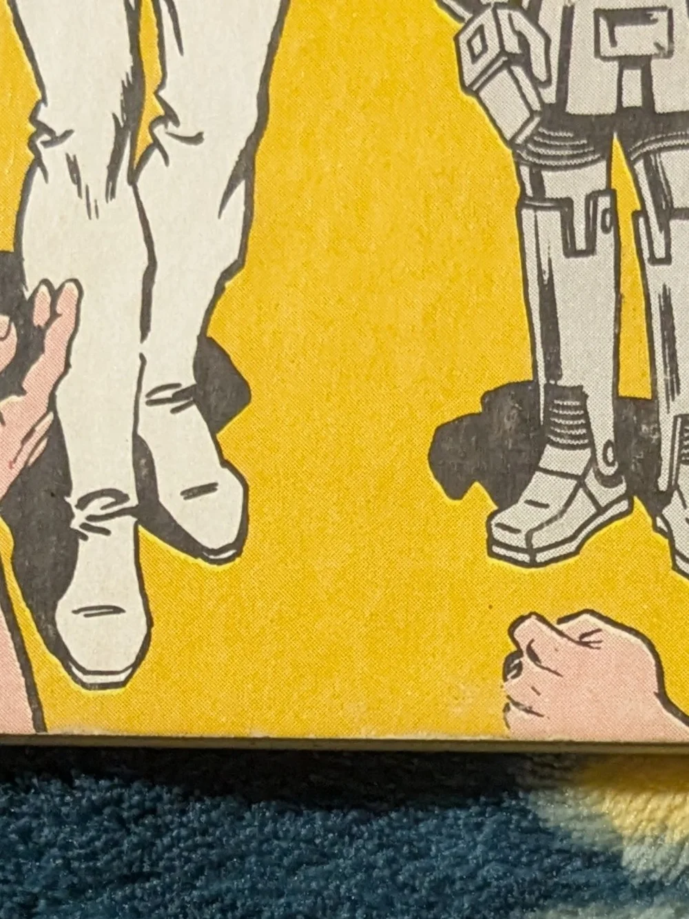 Little Golden Book Buck Rogers Kids Storybook - Blue & Yellow Cover